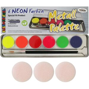 Eulenspiegel Neon Gesichtspalette - Schmink Palette Eulenspiegel Neon Gesichtspalette - Schmink Palette