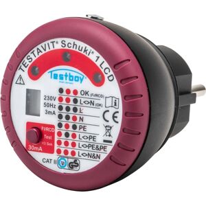 Testboy Testavit Schuki 1 LCD - Electrical Outlet Test Testboy Testavit Schuki 1 LCD - Electrical Outlet Test