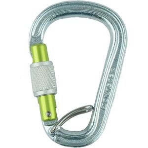 Edelrid HMS Bruce Steel Screw FG Karabiner - Grau - Stahl - 28 kN Edelrid HMS Bruce Steel Screw FG Karabiner - Grau - Stahl - 28 kN