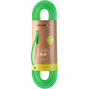 Edelrid Siskin Eco Dry Neon Grön - Klatrarseil 80m 8,6mm Edelrid Siskin Eco Dry Neon Grön - Klatrarseil 80m 8,6mm