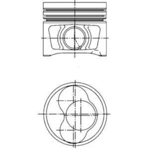 KOLBENSCHMIDT 40408620 Pistone - VW Golf 5, A3, A4 B7 KOLBENSCHMIDT 40408620 Pistone - VW Golf 5, A3, A4 B7