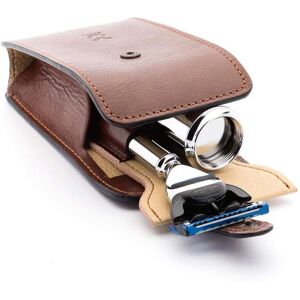 Mühle Travel Fusion Shaving Kit - Razor, Brush, Leather Case Mühle Travel Fusion Shaving Kit - Razor, Brush, Leather Case