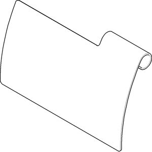 Dornbracht Model 081102514-00 Chrom Papierrollenbeschermer Dornbracht Model 081102514-00 Chrom Papierrollenbeschermer