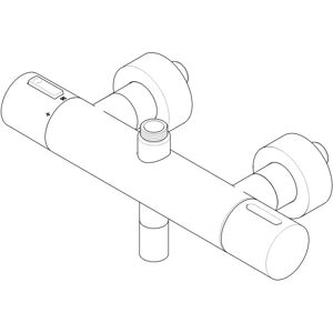 Dornbracht Model 04170104700-00 Vervangingshuis - Douchethermostaat Dornbracht Model 04170104700-00 Vervangingshuis - Douchethermostaat