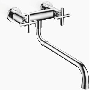 Dornbracht Tara Keukenkraan - Uittrekbaar, Draaiend, 8,3 L/min Dornbracht Tara Keukenkraan - Uittrekbaar, Draaiend, 8,3 L/min