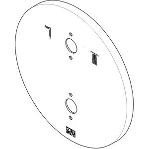 Dornbracht Model 091102243-00 Chroomplaat - Plates & Covers Dornbracht Model 091102243-00 Chroomplaat - Plates & Covers