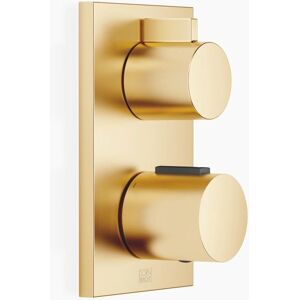 Dornbracht Laiton brossé Thermostat - Contrôle de débit unidirectionnel - 36425670 - Publicité Dornbracht Laiton brossé Thermostat - Contrôle de débit unidirectionnel - 36425670 - Publicité