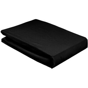 JOOP! Fitted Sheet Mako-Jersey Zwart 160x200 - Beddengoed JOOP! Fitted Sheet Mako-Jersey Zwart 160x200 - Beddengoed