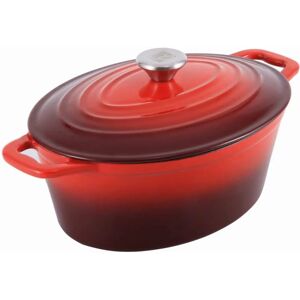 CS KOCH-SYSTEME Xanten Bräter - Gusseisen, 7.7L, Rot CS KOCH-SYSTEME Xanten Bräter - Gusseisen, 7.7L, Rot