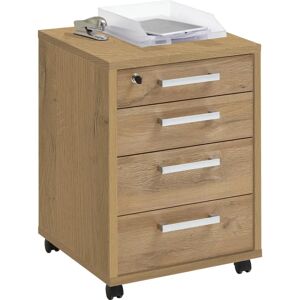 FMD Calvi Rollcontainer - Tragbarer 4-Schubladen-Schrank FMD Calvi Rollcontainer - Tragbarer 4-Schubladen-Schrank