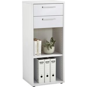 Étagère de rangement FMD Calvi - 3 Compartiments, Blanc, 47x40x111 cm - Publicité Étagère de rangement FMD Calvi - 3 Compartiments, Blanc, 47x40x111 cm - Publicité