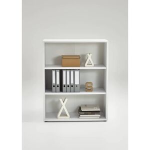 FMD Calvi Weiß Brilliant 3-Ordnerregal - Aktenschrank FMD Calvi Weiß Brilliant 3-Ordnerregal - Aktenschrank