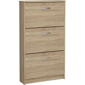 FMD Schuhschrank mit 3 Klappen - Schuhaufbewahrung FMD Schuhschrank mit 3 Klappen - Schuhaufbewahrung