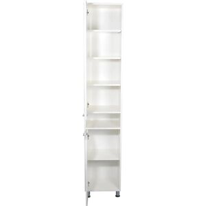 FMD Zamora Weiß Badschrank - 36,8cm x 192,6cm FMD Zamora Weiß Badschrank - 36,8cm x 192,6cm