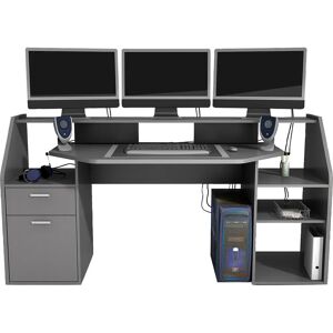 FMD Zocker 1 Gaming-Tisch - Stauraum & Modernes Design FMD Zocker 1 Gaming-Tisch - Stauraum & Modernes Design