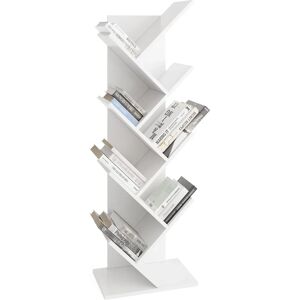 FMD Weiß Geometrisches Bücherregal - Regal FMD Weiß Geometrisches Bücherregal - Regal
