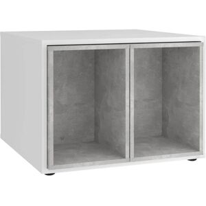 FMD Joker 2 Weiße Quadratische Couchtisch - Beistelltisch FMD Joker 2 Weiße Quadratische Couchtisch - Beistelltisch