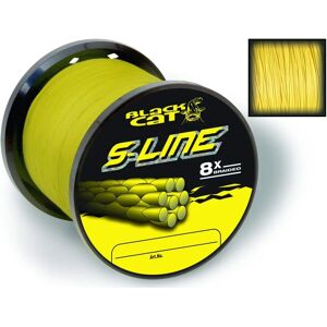 Black Cat 0.45mm Yellow Braided Fishing Line - Durable & Long Range Black Cat 0.45mm Yellow Braided Fishing Line - Durable & Long Range