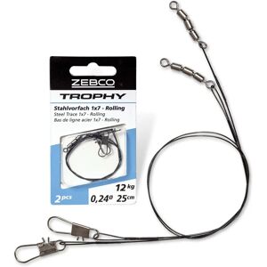 ZEBCO Trophy Trace 1x7 Steel Leader - Fishing Leader ZEBCO Trophy Trace 1x7 Steel Leader - Fishing Leader