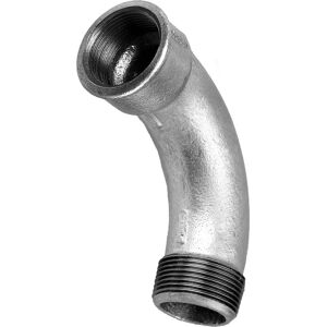 Hermann Schmidt Bogen - 90° Verzinkt DN 32 1 1/4" Lang Hermann Schmidt Bogen - 90° Verzinkt DN 32 1 1/4" Lang