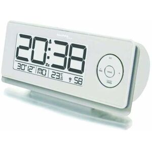 Technoline WT 498 Despertador Branco por Rádio - Despertador Technoline WT 498 Despertador Branco por Rádio - Despertador