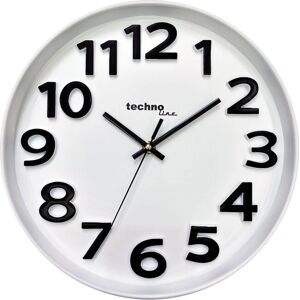 Technoline WT 4100 - Round Quartz Clock - White Technoline WT 4100 - Round Quartz Clock - White