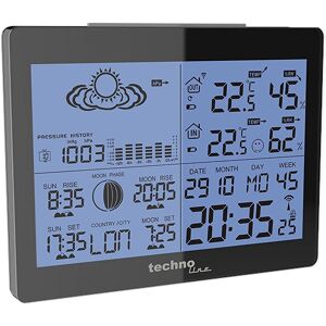 Technoline WS6760 Zwarte Weerstation - Weerstation Technoline WS6760 Zwarte Weerstation - Weerstation