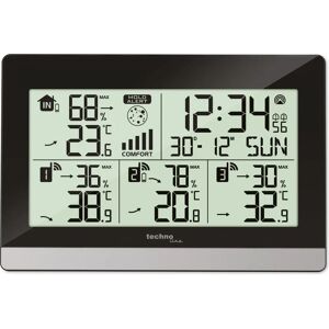 Technoline WS 7065 - Station Météo - Noir/Argent Technoline WS 7065 - Station Météo - Noir/Argent
