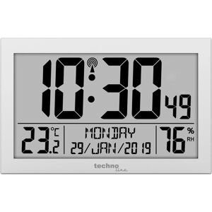 Technoline WS 8016 Digital Alarm Clock - Grey Technoline WS 8016 Digital Alarm Clock - Grey