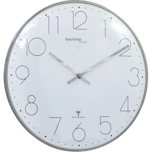 Techno Line WT 8235 Chrome Wall Clock - Radio-controlled - 350mm Techno Line WT 8235 Chrome Wall Clock - Radio-controlled - 350mm