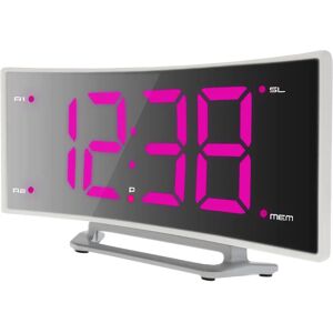 Reloj despertador Technoline WT460pink - Cuarzo, Rosa, Doble Alarma Reloj despertador Technoline WT460pink - Cuarzo, Rosa, Doble Alarma
