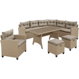 KONIFERA Keros Premium - 8-Person Gartenmöbel-Set KONIFERA Keros Premium - 8-Person Gartenmöbel-Set