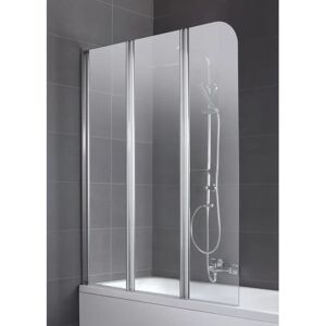 WELLTIME Summer Badewannenfaltwand - Sicherheitsglas, 120x150cm, Chrom WELLTIME Summer Badewannenfaltwand - Sicherheitsglas, 120x150cm, Chrom