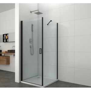 WELLTIME Florenz Black – 90x190x90cm Duschkabine mit Drehtüren WELLTIME Florenz Black – 90x190x90cm Duschkabine mit Drehtüren