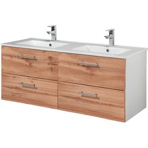 WELLTIME Trento - Doppelwaschtisch - Modernes Badezimmer-Design WELLTIME Trento - Doppelwaschtisch - Modernes Badezimmer-Design
