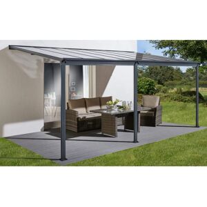 KONIFERA Aluminium Terrassendach - 557x300cm - Anthrazit KONIFERA Aluminium Terrassendach - 557x300cm - Anthrazit