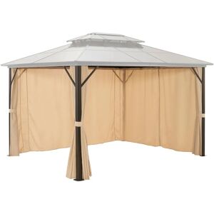 KONIFERA - Alicante - beige - Polyester - Pavillon-Seitenteil KONIFERA - Alicante - beige - Polyester - Pavillon-Seitenteil