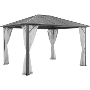KONIFERA - Barbados - Grau - Polyester Pavillon-Seitenteil KONIFERA - Barbados - Grau - Polyester Pavillon-Seitenteil