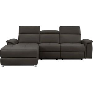 PLACES OF STYLE Pareli L-Form Sofa - 259cm, Leder & Stoff PLACES OF STYLE Pareli L-Form Sofa - 259cm, Leder & Stoff