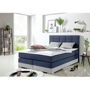 INOSIGN Boxspringbett - 140x200 cm, Blau, Komplettset INOSIGN Boxspringbett - 140x200 cm, Blau, Komplettset