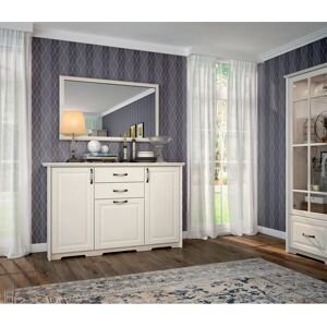 HOME AFFAIRE Evergreen Sideboard - 158,7cm x 102cm - Elfenbein HOME AFFAIRE Evergreen Sideboard - 158,7cm x 102cm - Elfenbein