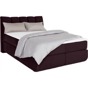 Leonique Océane Lila Boxspringbett - Hoher Kopfteil - Komplettbett Leonique Océane Lila Boxspringbett - Hoher Kopfteil - Komplettbett