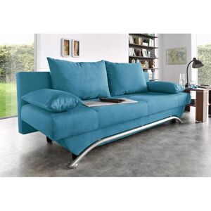 JOCKENHÖFER GRUPPE Nancy Schlafsofa - Microfaser, Blau, 190cm JOCKENHÖFER GRUPPE Nancy Schlafsofa - Microfaser, Blau, 190cm