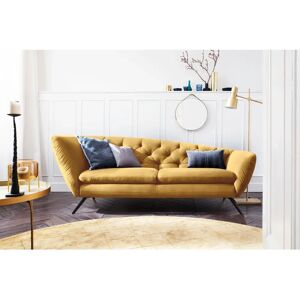 Leonique Beatrice Curry Samtoptik Sofa mit Recamiere links/rechts Leonique Beatrice Curry Samtoptik Sofa mit Recamiere links/rechts