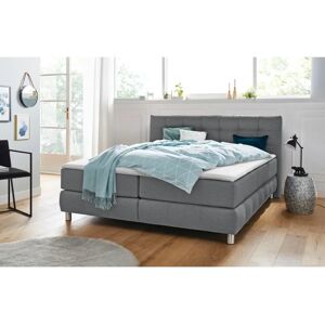 Andas Salo Grau Skandinavisches Boxspringbett - Bett & Schlafzimmer Andas Salo Grau Skandinavisches Boxspringbett - Bett & Schlafzimmer