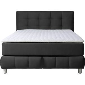 Andas Salo Grau Samtoptik Boxspringbett - Bettart Andas Salo Grau Samtoptik Boxspringbett - Bettart