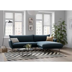 Andasu Nordic Interior Blau L-Form Couch - Sofa Andasu Nordic Interior Blau L-Form Couch - Sofa