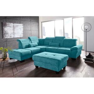 Ecksofa Cornwall L-Form von Places of Style - Microfaser, Ottomane links Ecksofa Cornwall L-Form von Places of Style - Microfaser, Ottomane links
