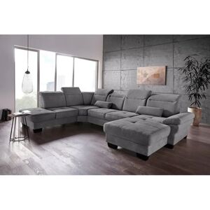 PLACES OF STYLE Cornwall U-Form Microfaser Sofa - U-Form, Recamiere rechts PLACES OF STYLE Cornwall U-Form Microfaser Sofa - U-Form, Recamiere rechts