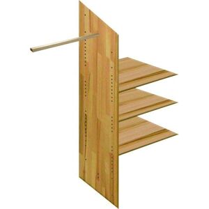 Home Affaire Modesty Beiger Massivholzwand - Inneneinteilung Home Affaire Modesty Beiger Massivholzwand - Inneneinteilung